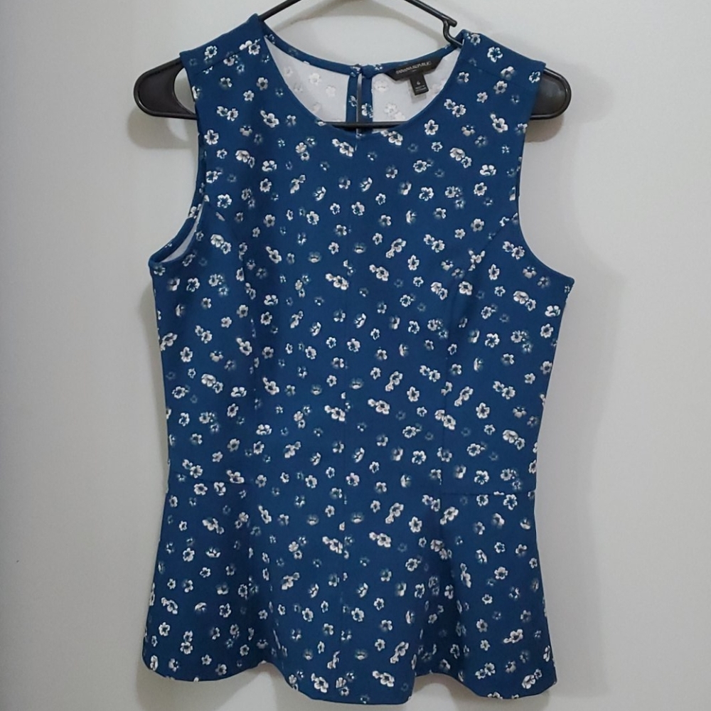 Banana Republic peplum top